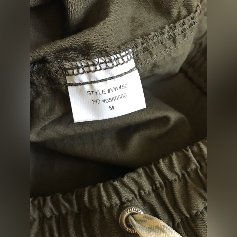 Vuori Womens Organic Cotton Vintage Ripstop Mid Rise Relaxed Fit Pant Size M - Picture 13 of 14